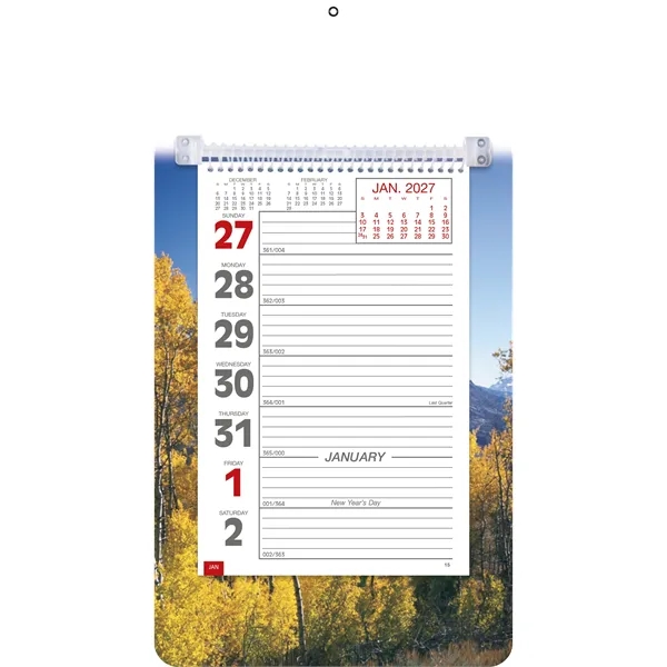 Full-Color Weekly Memo... from ASI 40480 Koozie Group / Norwood Triumph Calendar