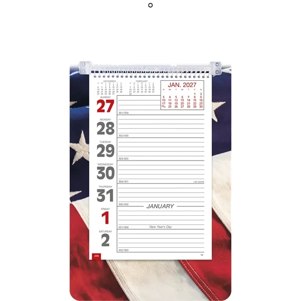 Full-Color Weekly Memo... from ASI 40480 Koozie Group / Norwood Triumph Calendar
