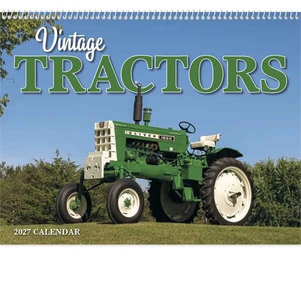 Vintage Tractors Appointment Calendar - Spiral... from ASI 40480 Koozie Group / HotLine®
