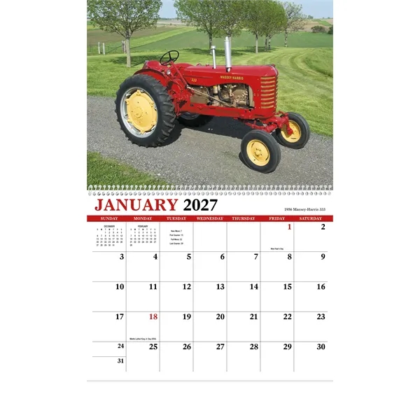 Vintage Tractors Appointment Calendar - Spiral... from ASI 40480 Koozie Group / HotLine®