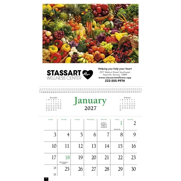 Pocket Cookbook Calendar... from ASI 40480 Koozie Group / HotLine®