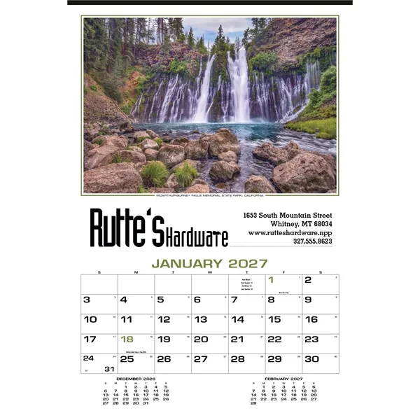 Our Beautiful America® Executive Calendar... from ASI 40480 Koozie Group / HotLine®