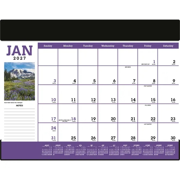 Scenic Desk Pad... from ASI 40480 Koozie Group / Norwood Triumph Calendar