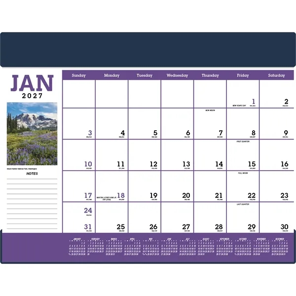 Scenic Desk Pad... from ASI 40480 Koozie Group / Norwood Triumph Calendar