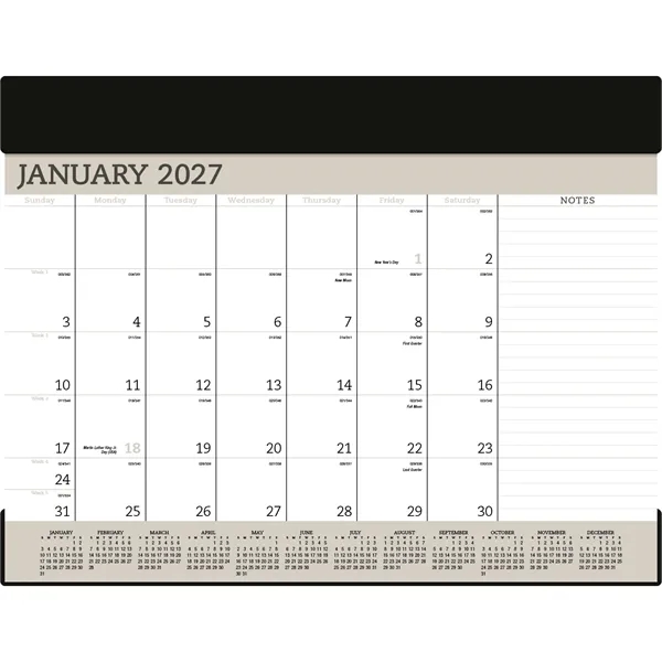 Vinyl Desk Pad... from ASI 40480 Koozie Group / Norwood Triumph Calendar