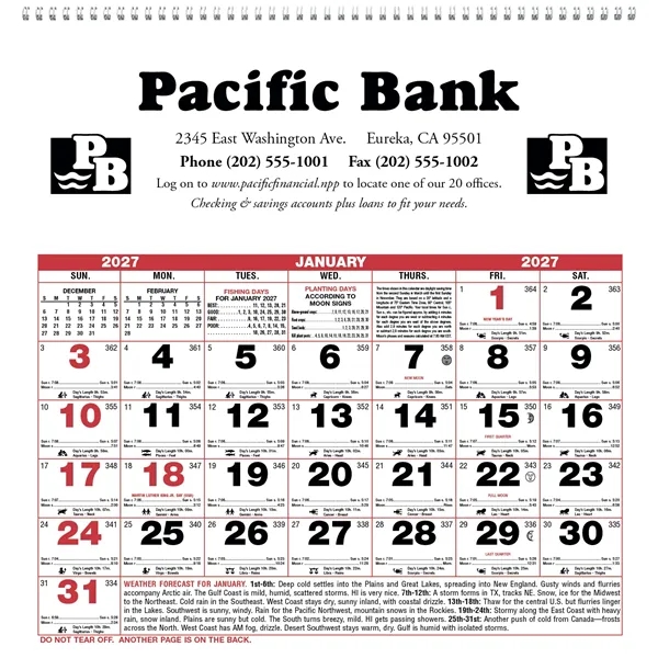 Small Almanac... from ASI 40480 Koozie Group / Norwood Triumph Calendar