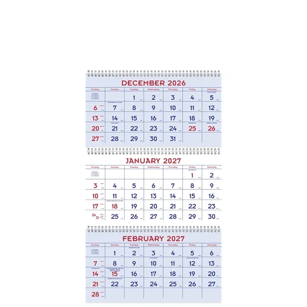 Red & Blue Commercial Planner... from ASI 40480 Koozie Group / Norwood Triumph Calendar
