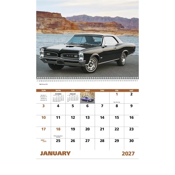 Muscle Thunder - Spiral... from ASI 40480 Koozie Group / Norwood Triumph Calendar