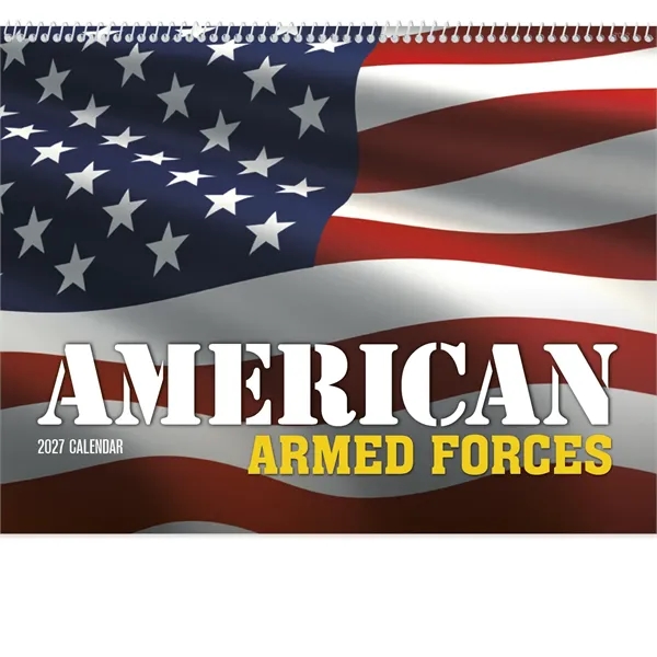 American Armed Forces - Spiral... from ASI 40480 Koozie Group / Norwood Triumph Calendar