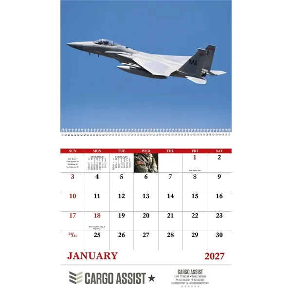 American Armed Forces - Spiral... from ASI 40480 Koozie Group / Norwood Triumph Calendar