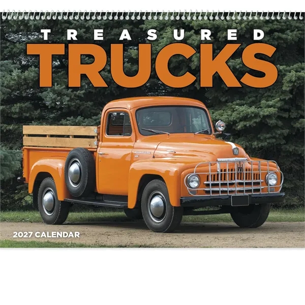 Treasured Trucks - Spiral... from ASI 40480 Koozie Group / Norwood Triumph Calendar