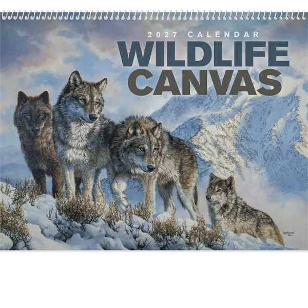 Wildlife Canvas - Spiral... from ASI 40480 Koozie Group / Norwood Triumph Calendar