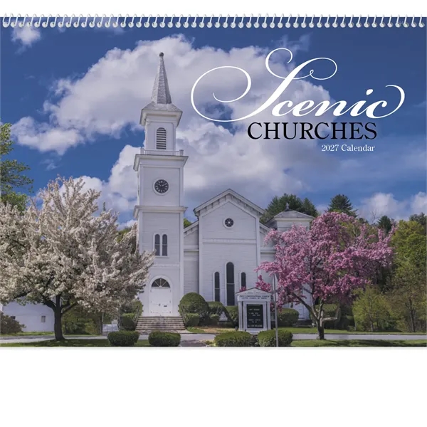 Scenic Churches - Spiral... from ASI 40480 Koozie Group / Norwood Triumph Calendar