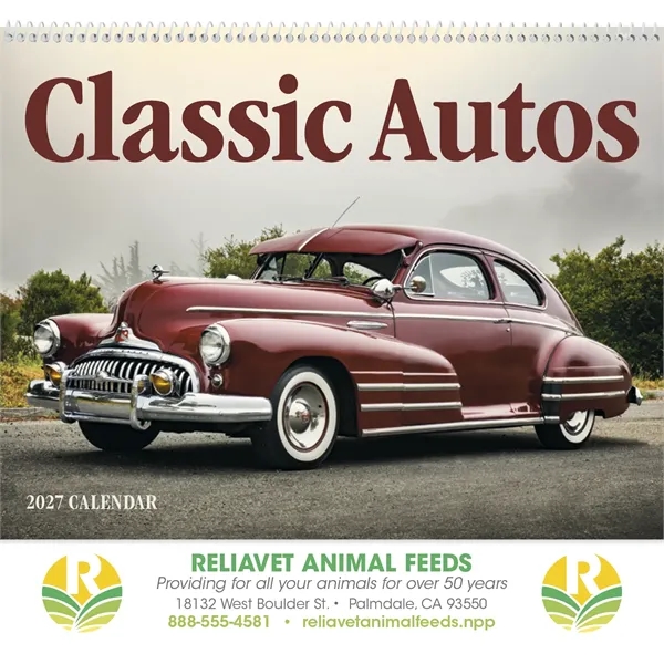 Classic Autos - Spiral... from ASI 40480 Koozie Group / Norwood Triumph Calendar