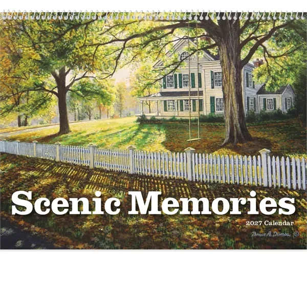Scenic Memories - Spiral... from ASI 40480 Koozie Group / Norwood Triumph Calendar