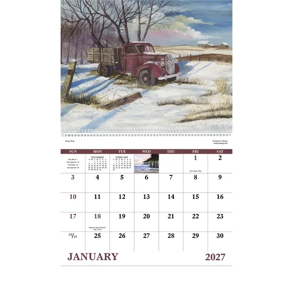 Scenic Memories - Spiral... from ASI 40480 Koozie Group / Norwood Triumph Calendar