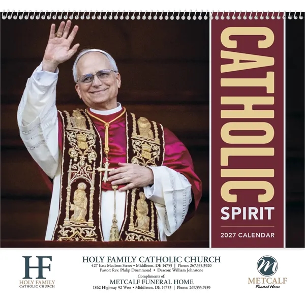 Catholic Spirit... from ASI 40480 Koozie Group / Norwood Triumph Calendar