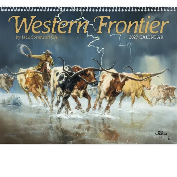 Western Frontier - Spiral... from ASI 40480 Koozie Group / Norwood Triumph Calendar