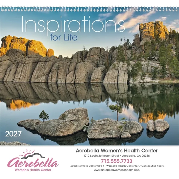 Inspirations for Life - Spiral... from ASI 40480 Koozie Group / Norwood Triumph Calendar