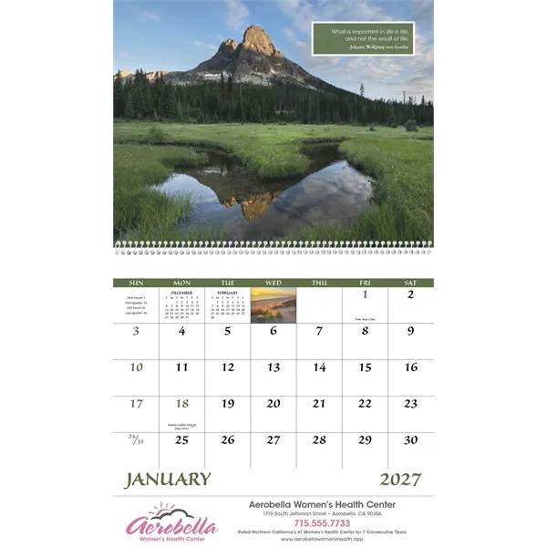 Inspirations for Life - Spiral... from ASI 40480 Koozie Group / Norwood Triumph Calendar