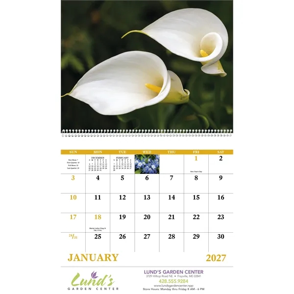 Flowers - Spiral... from ASI 40480 Koozie Group / Norwood Triumph Calendar