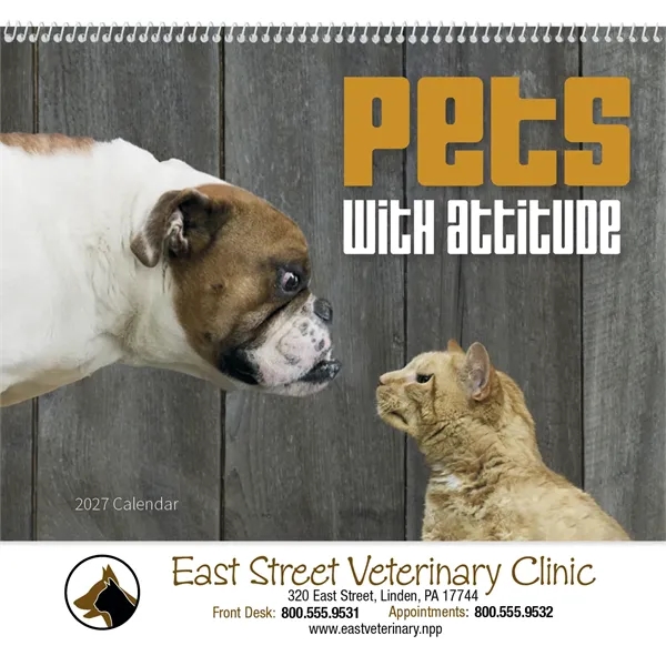 Pets with Attitude - Spiral... from ASI 40480 Koozie Group