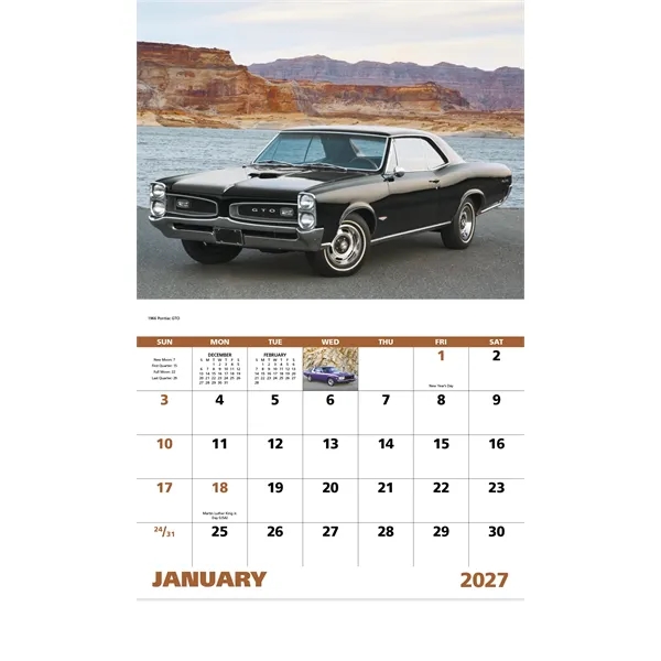 Muscle Thunder - Stapled... from ASI 40480 Koozie Group / Norwood Triumph Calendar