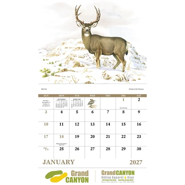 Wildlife Trek - Stapled... from ASI 40480 Koozie Group / Norwood Triumph Calendar