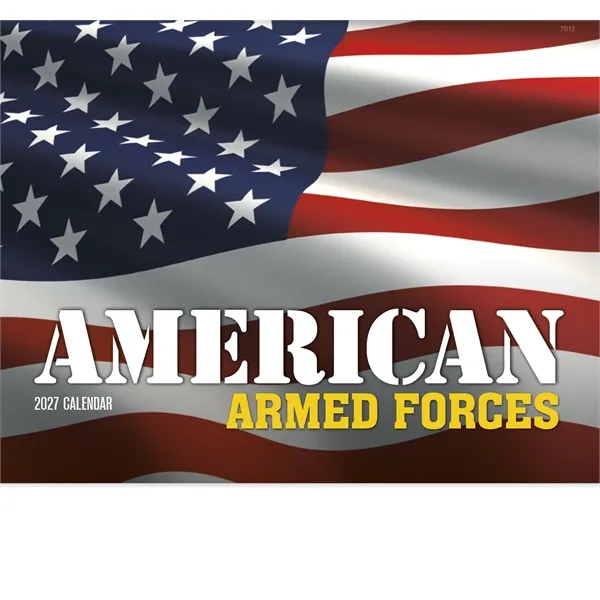 American Armed Forces - Stapled... from ASI 40480 Koozie Group / Norwood Triumph Calendar