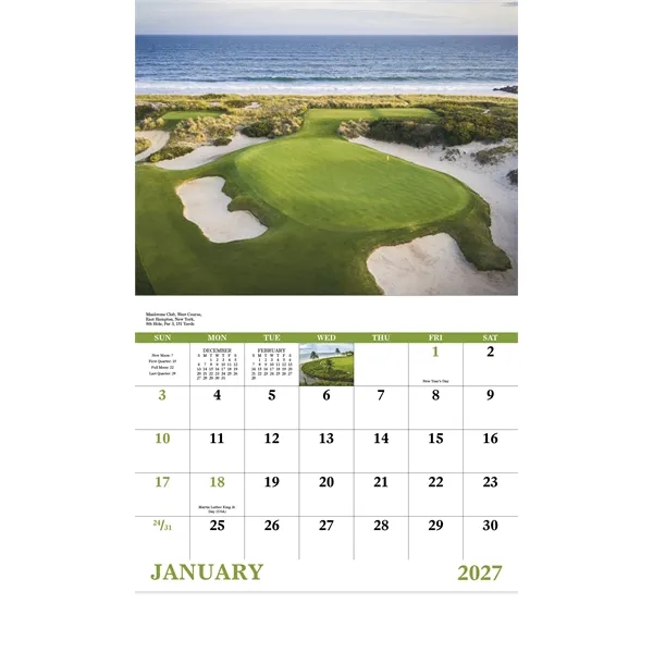 Fairways & Greens - Stapled... from ASI 40480 Koozie Group / Norwood Triumph Calendar