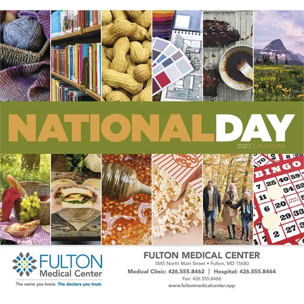 National Day - Stapled... from ASI 40480 Koozie Group / Norwood Triumph Calendar