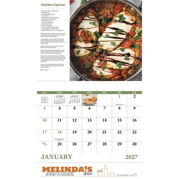 Delicious Dining - Stapled... from ASI 40480 Koozie Group / Norwood Triumph Calendar