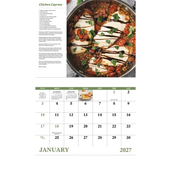 Delicious Dining - Stapled... from ASI 40480 Koozie Group / Norwood Triumph Calendar