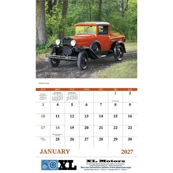 Treasured Trucks - Stapled... from ASI 40480 Koozie Group / Norwood Triumph Calendar