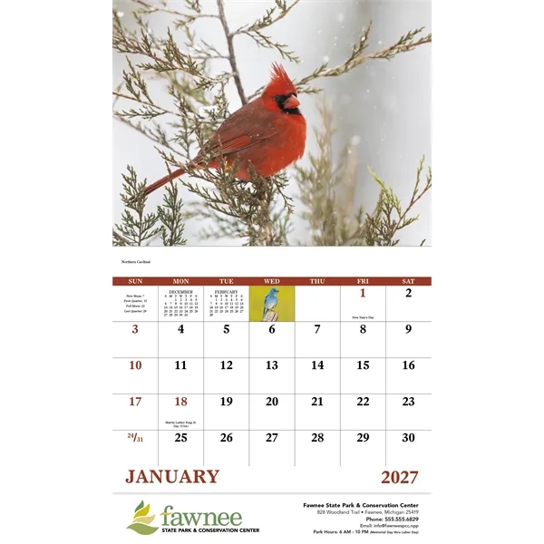 Birds of North America - Stapled... from ASI 40480 Koozie Group / Norwood Triumph Calendar