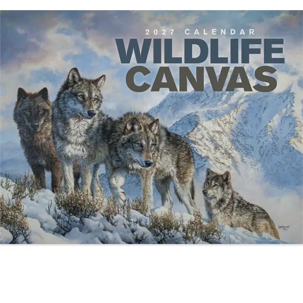 Wildlife Canvas - Stapled... from ASI 40480 Koozie Group / Norwood Triumph Calendar