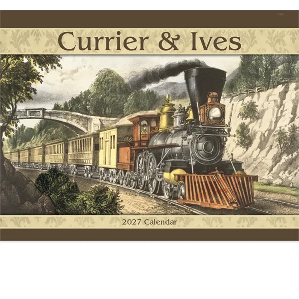 Currier & Ives - Stapled... from ASI 40480 Koozie Group / Norwood Triumph Calendar