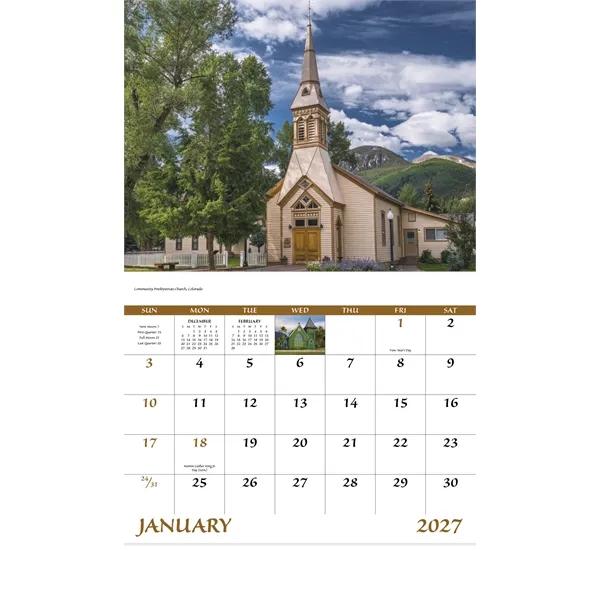 Scenic Churches - Stapled... from ASI 40480 Koozie Group