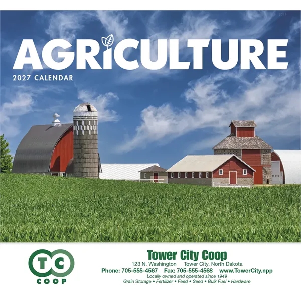 Agriculture - Stapled... from ASI 40480 Koozie Group / Norwood Triumph Calendar