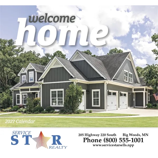 Welcome Home - Stapled... from ASI 40480 Koozie Group / Norwood Triumph Calendar