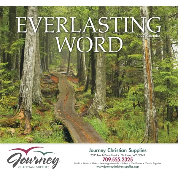 Everlasting Word - Stapled... from ASI 40480 Koozie Group / Norwood Triumph Calendar