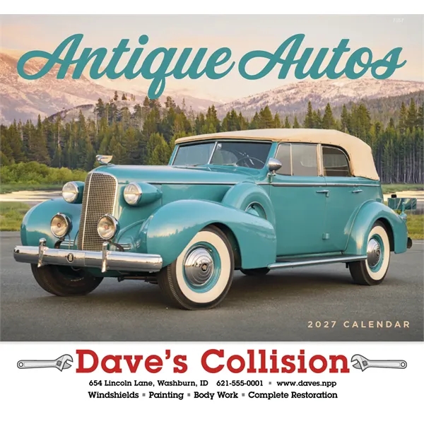 Antique Autos... from ASI 40480 Koozie Group / Norwood Triumph Calendar