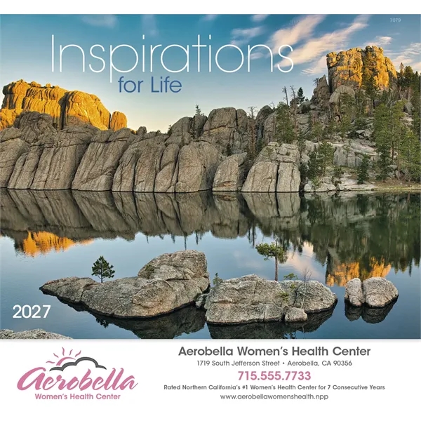 Inspirations for Life - Stapled... from ASI 40480 Koozie Group / Norwood Triumph Calendar