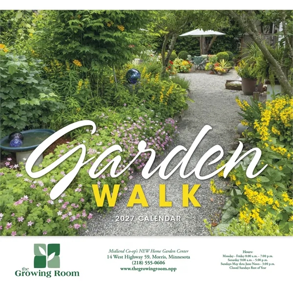 Garden Walk - Stapled... from ASI 40480 Koozie Group / Norwood Triumph Calendar