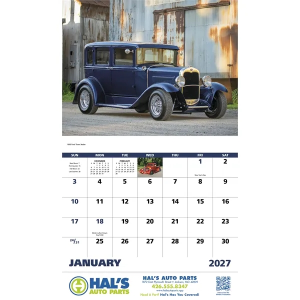 Street Rods - Stapled... from ASI 40480 Koozie Group / Norwood Triumph Calendar