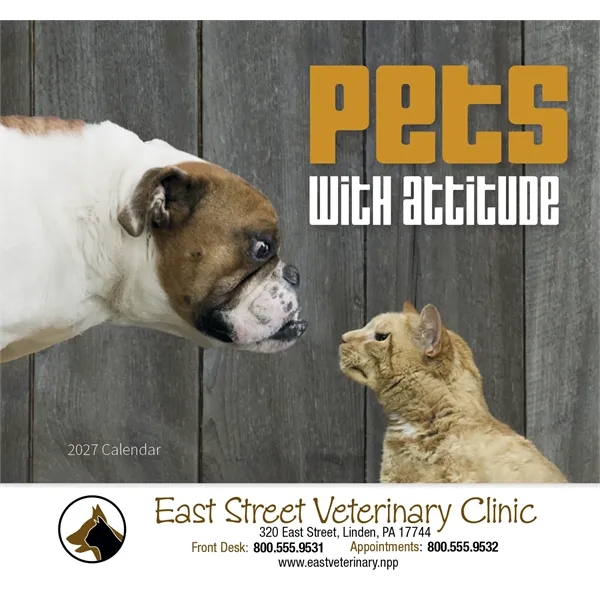 Pets with Attitude - Stapled... from ASI 40480 Koozie Group