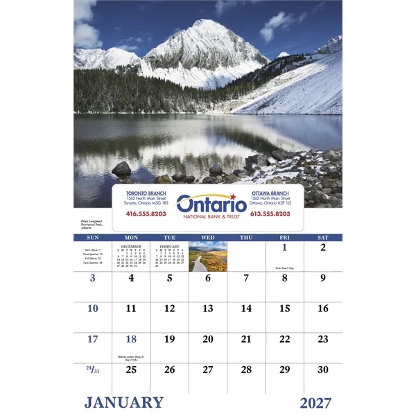 Scenic Canada - Window... from ASI 40480 Koozie Group / Norwood Triumph Calendar
