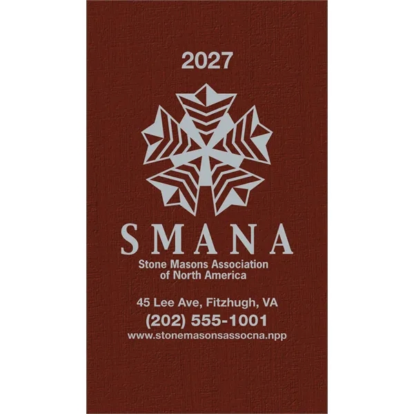 Value Monthly Pocket Planner... from ASI 40480 Koozie Group / Norwood Triumph Calendar