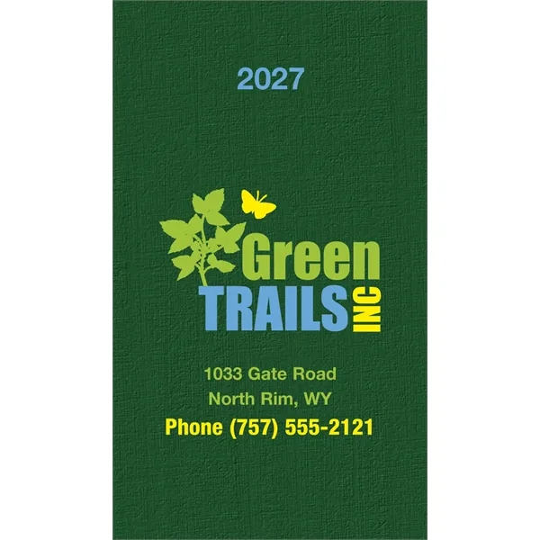 Value Monthly Pocket Planner... from ASI 40480 Koozie Group / Norwood Triumph Calendar