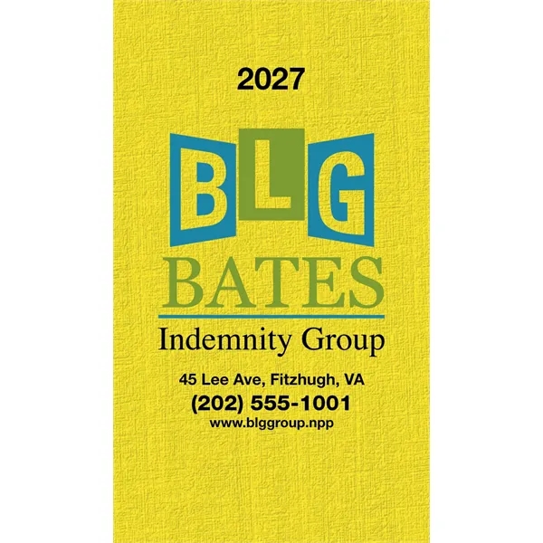 Value Monthly Pocket Planner... from ASI 40480 Koozie Group / Norwood Triumph Calendar